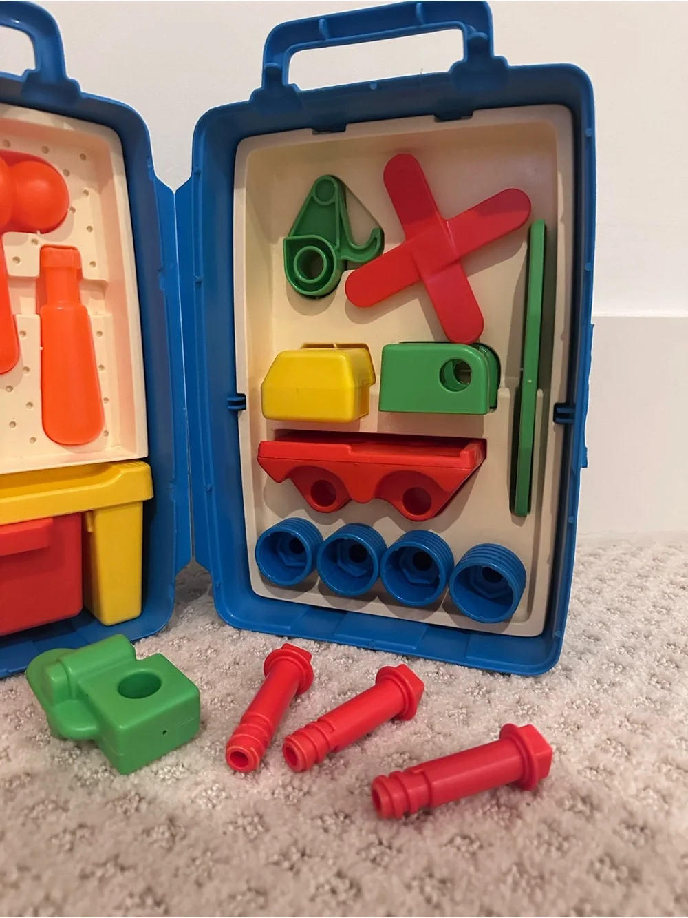 Vintage Mattel Tuff Stuff Workshop Play Set Play Tools